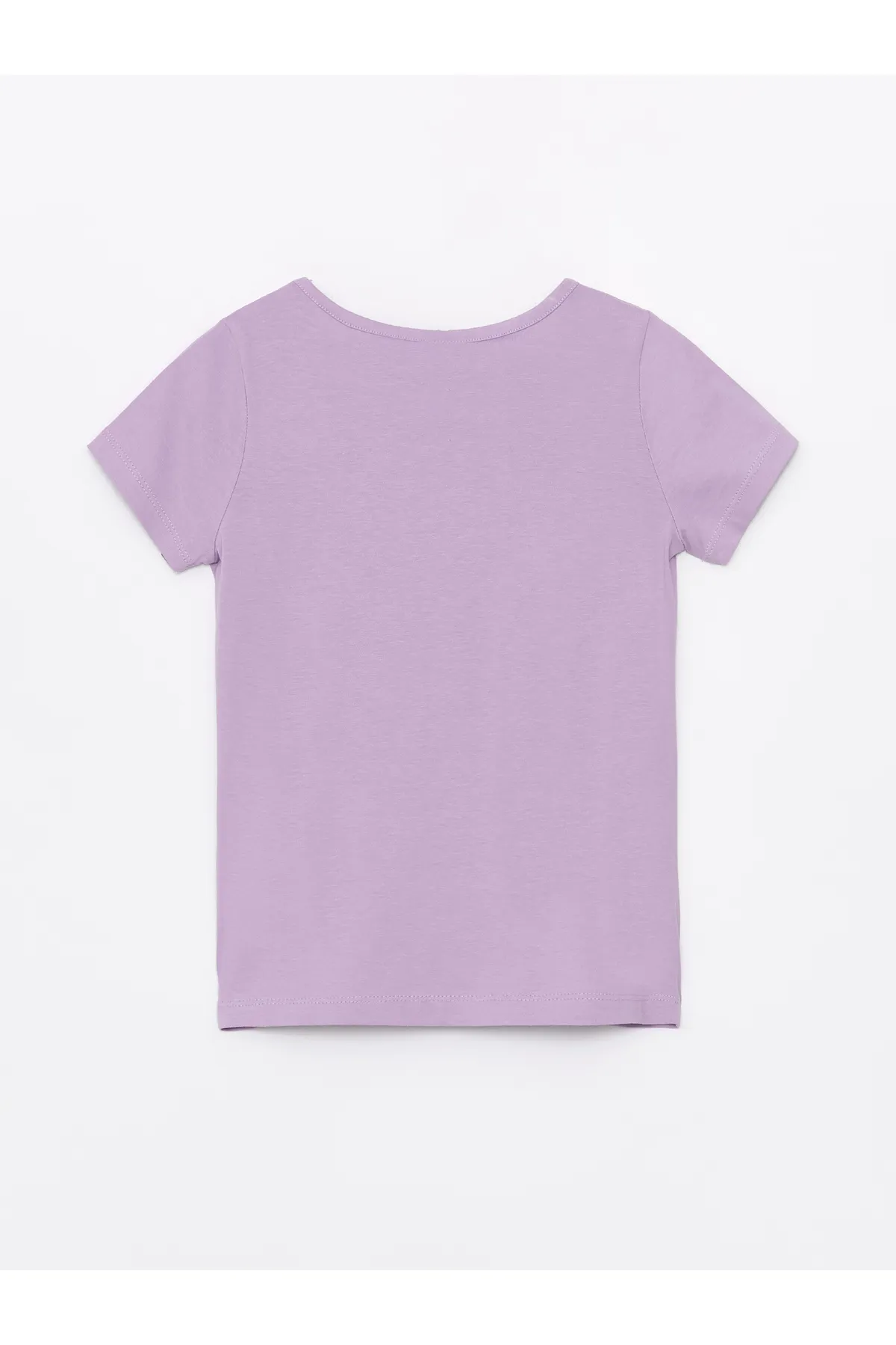 LC Waikiki  Bedrucktes kurzärmliges Mädchen-T-Shirt mit Rundhalsausschnitt