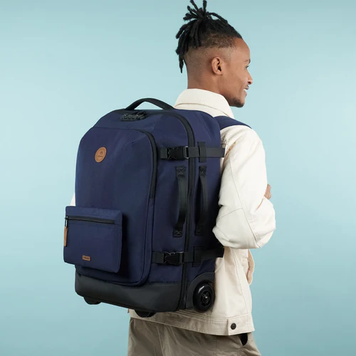 Reykjavik Navy Blue 2-Piece Suitcase Set