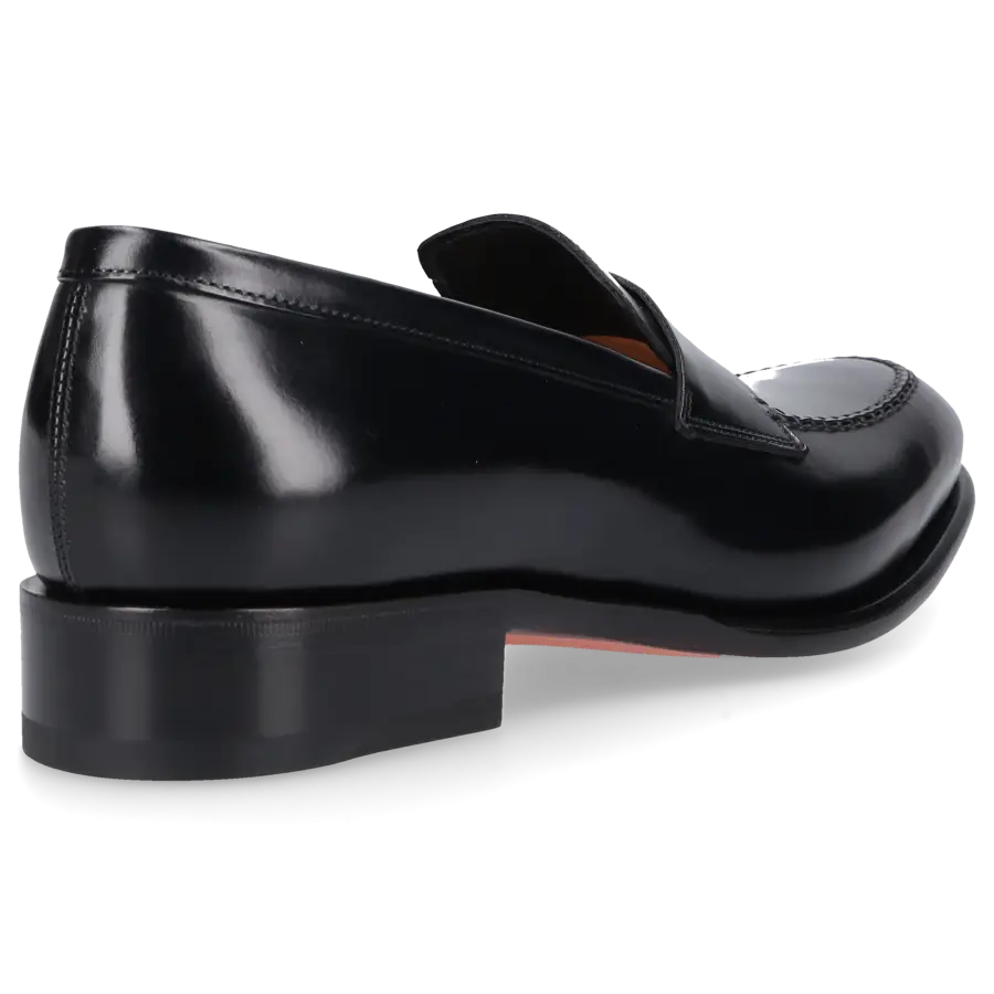Santoni - Loafer 18740 Kalbsleder - schwarz