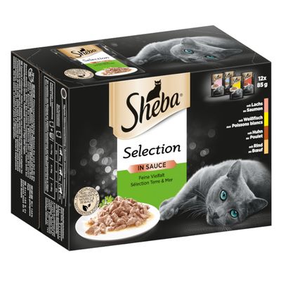 Megapack Sheba Varietäten Frischebeutel 24 x 85 g