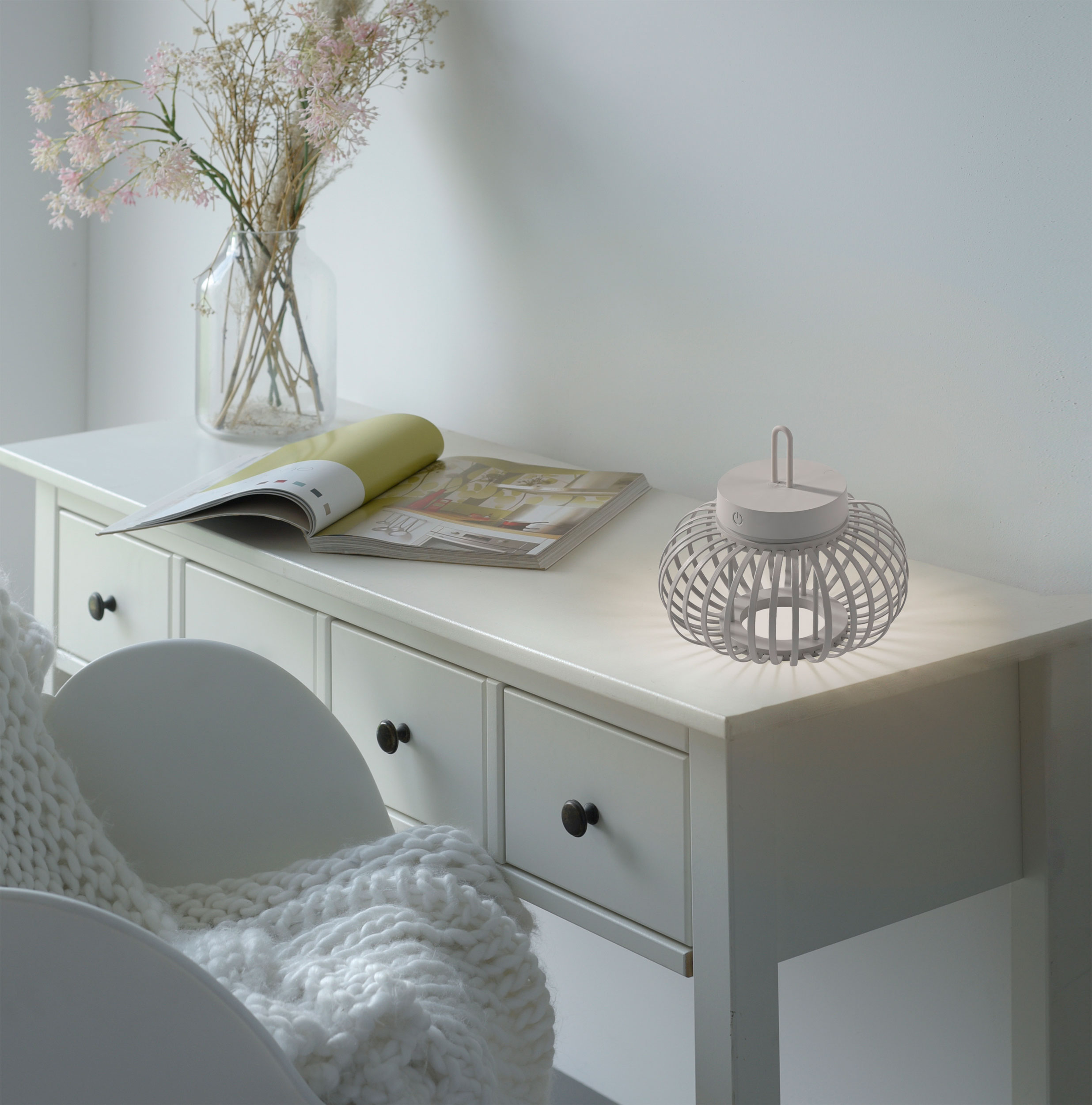 JUST LIGHT.LED-Akku-Tischleuchte 1 flg
