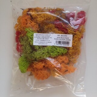 Bulk Pack Mixed Colour Lichen