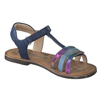 KicKers Sandale Diamanto in blau
