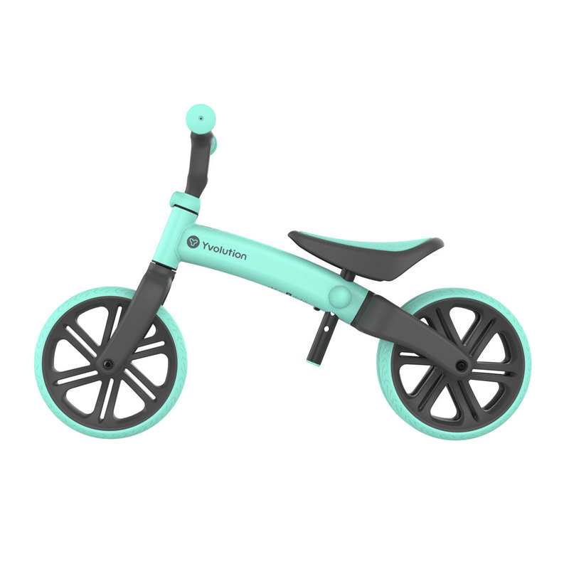 Draisienne Y velo Junior vert pastel Yvolution