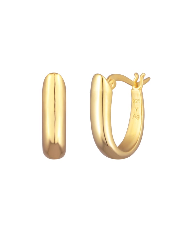 Elli Ohrringe 925 Sterling Silber in Gold günstig kaufen onesize