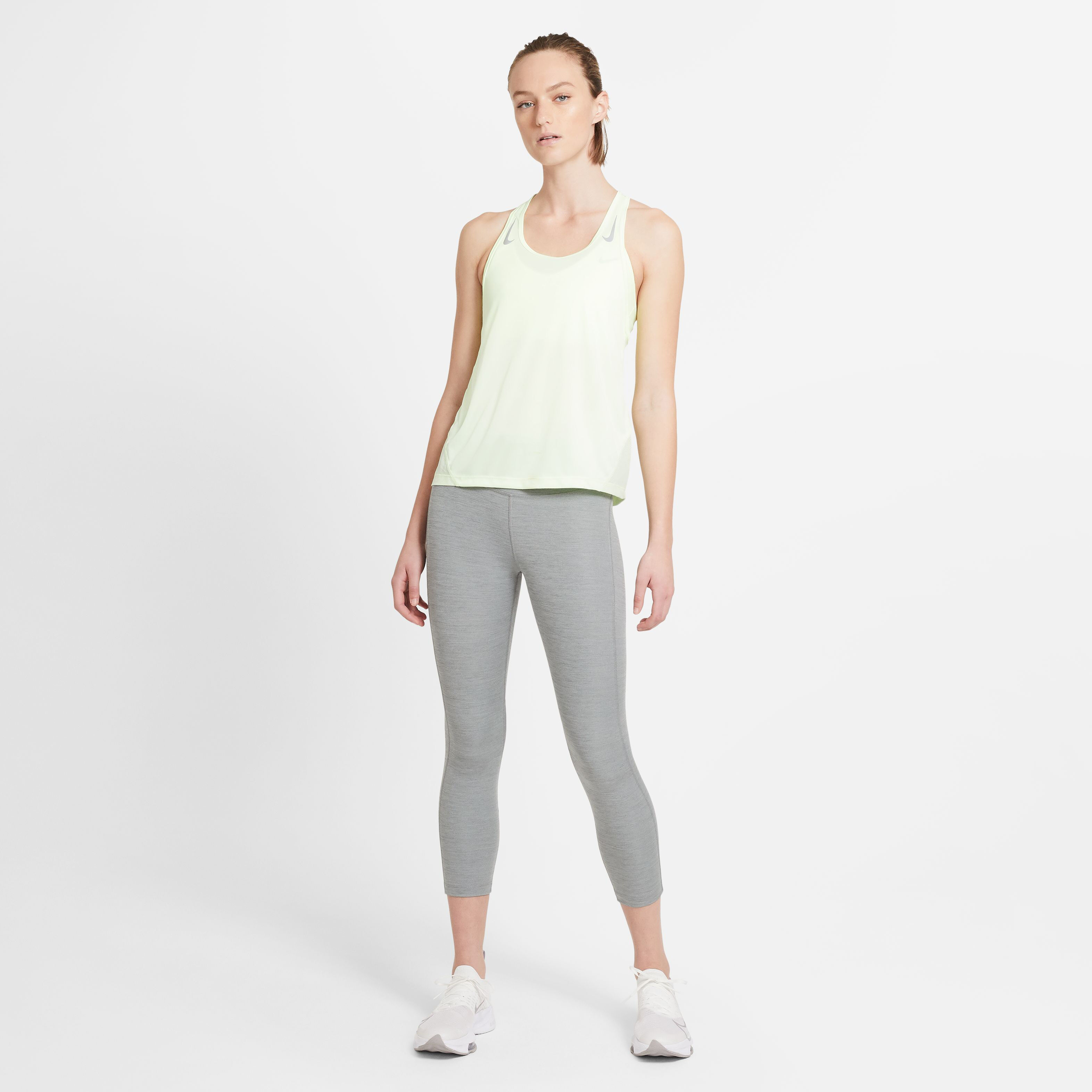Epic Fast Cropped Running Tight Damen - Hellgrau