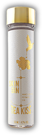 Skin Gin - Edition TEA KISS Röhrchen 0,05 Liter Skin Gin - Edition TEA KISS Röhrchen 0,05 Liter Neuer Geschmack im neuen Design. 0,05	 Liter - Vol 42%