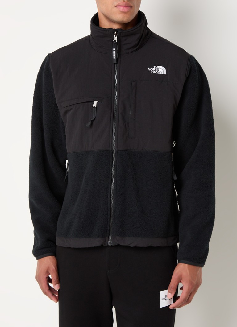 The North Face Plush Jacket με τσέπες με φερμουάρ και λογότυπο