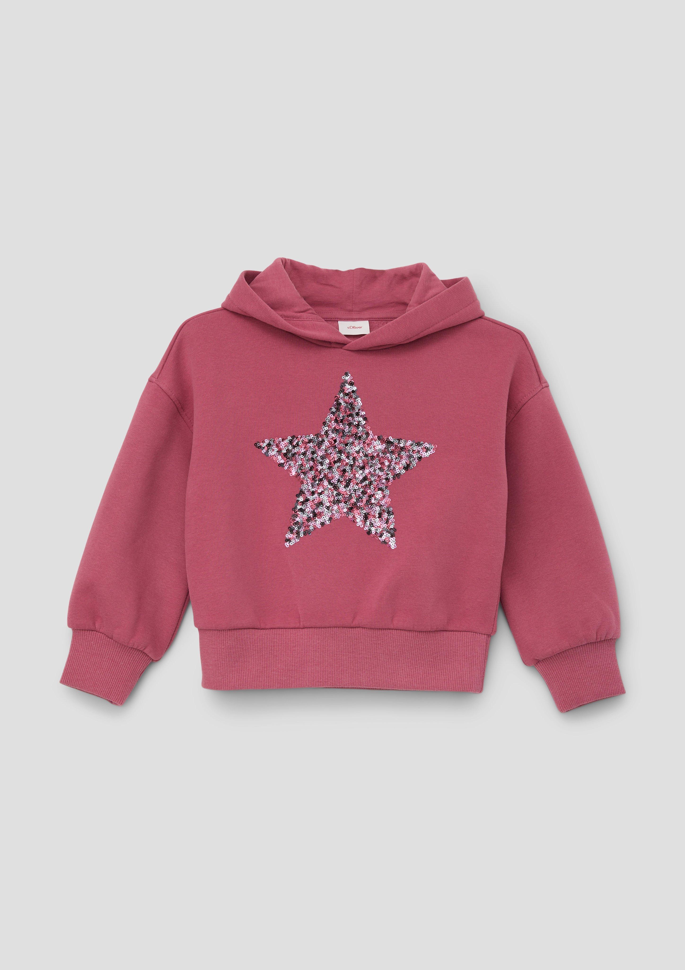 Sweatshirt mit Pailletten-Stern  2137360-4592