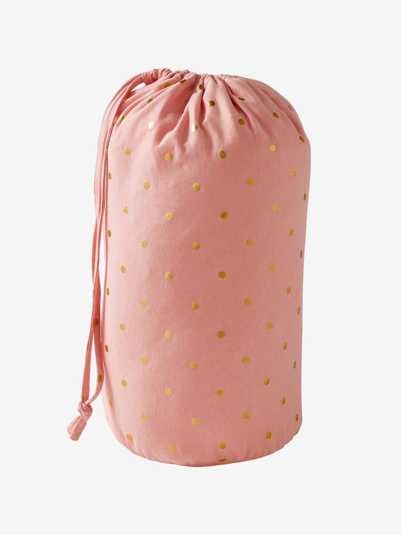 Vertbaudet Kinder Schlafsack KATZE mit Recycling-Materialien Oeko-Tex - rosa