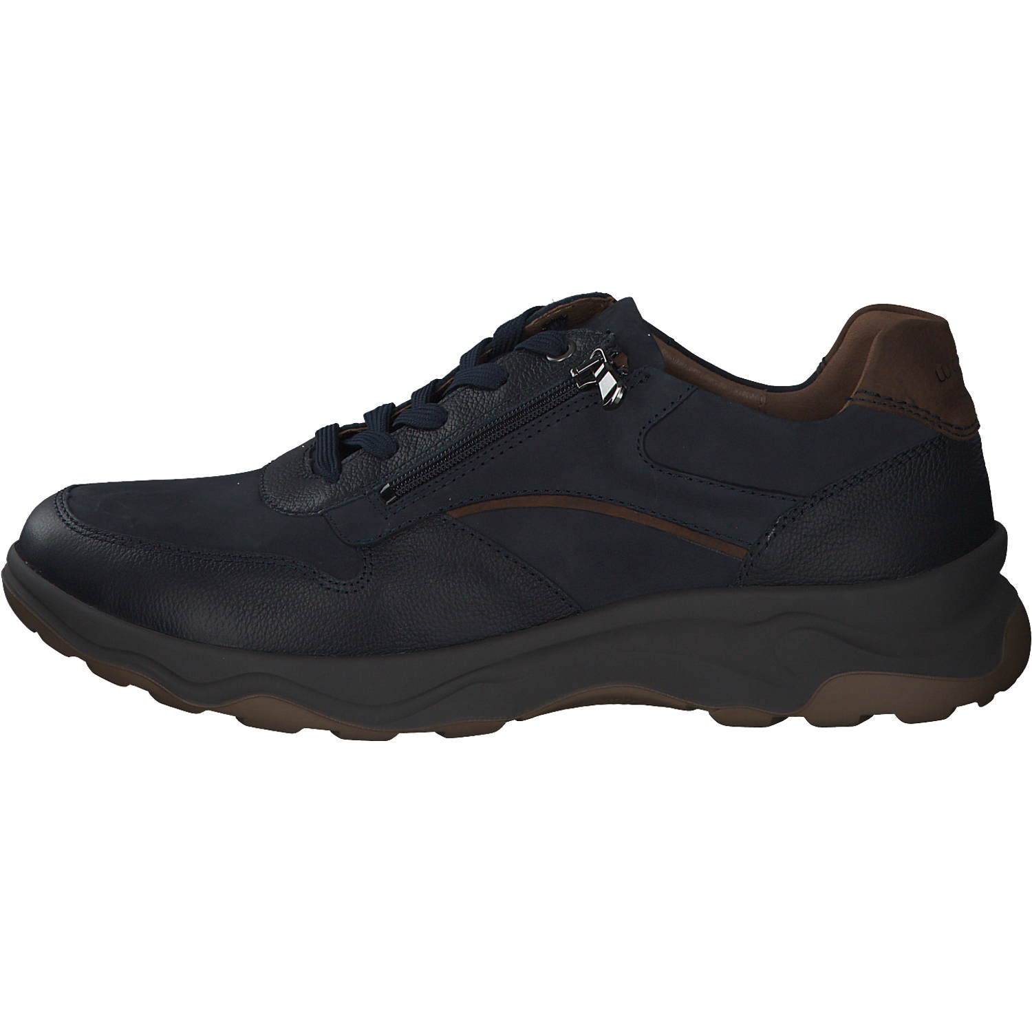 Waldläufer Max 718006, Sneakers Low, Herren, NOTTE MARINE SIENNA