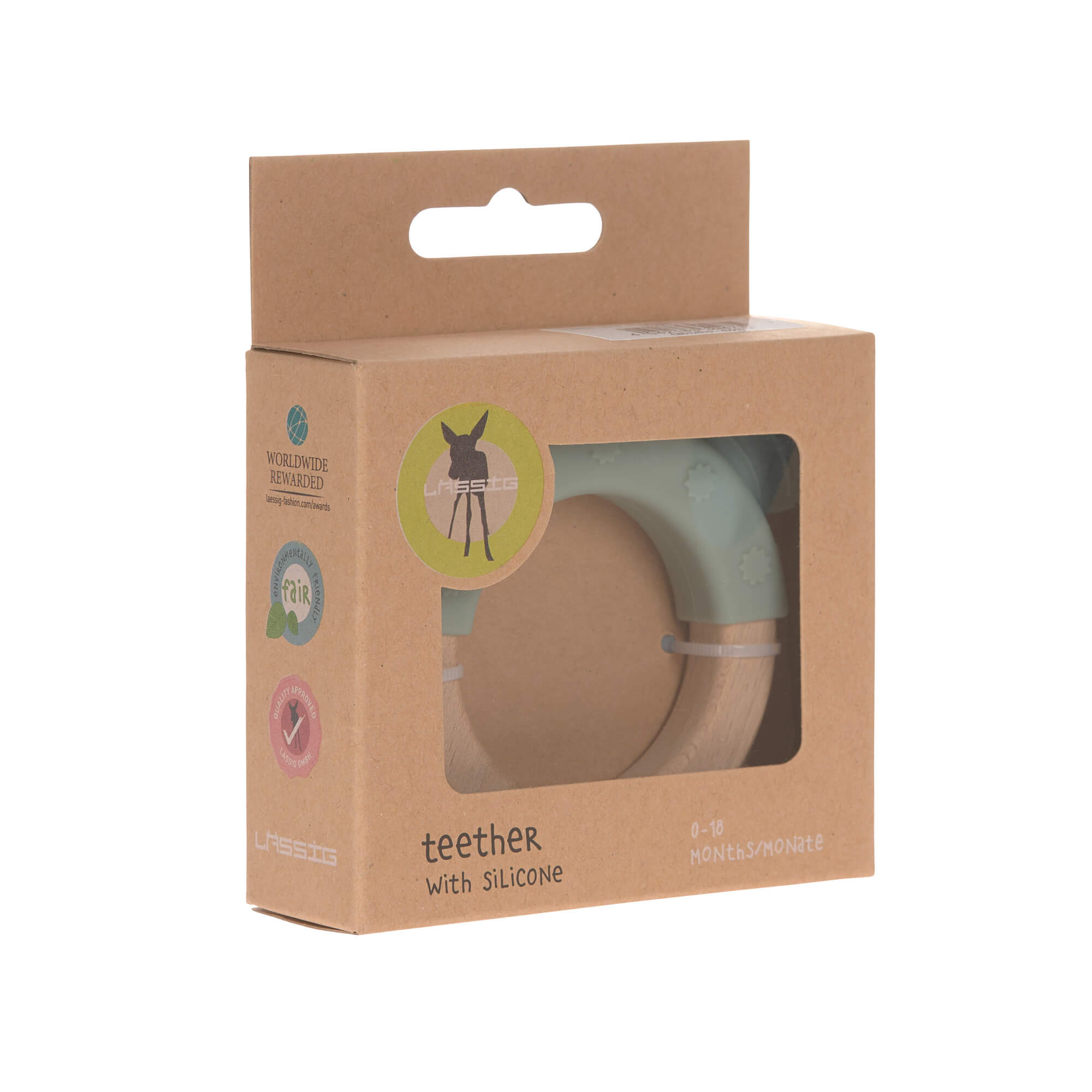 Greifling mit Beißhilfe - Teether Ring, Little Chums Cat