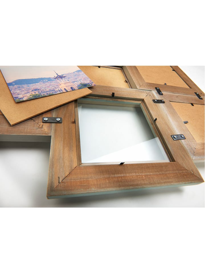 kobolo Bilderrahmen Collage PASTELL7 in Grün günstig kaufen onesize