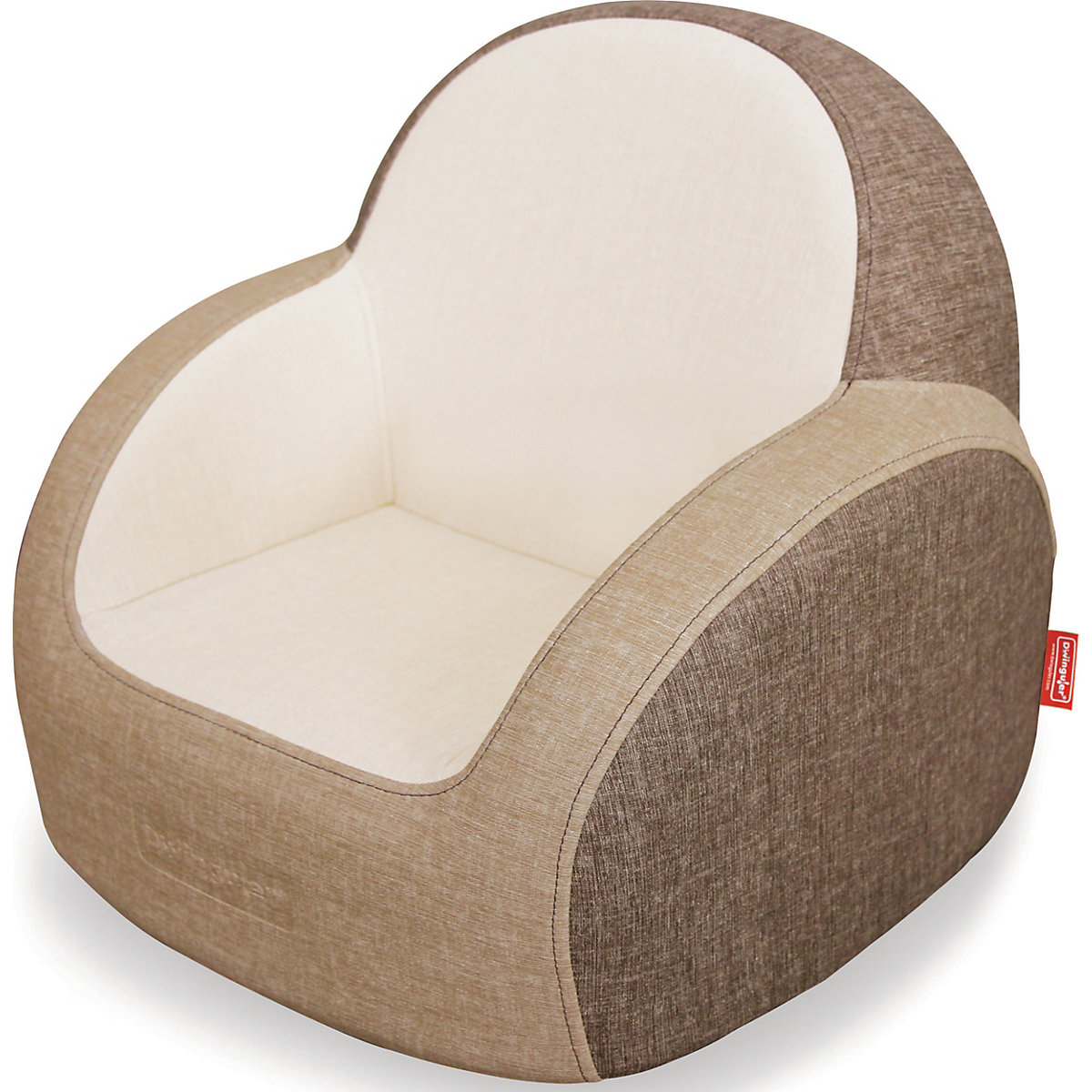 Kindersessel Wood Brown