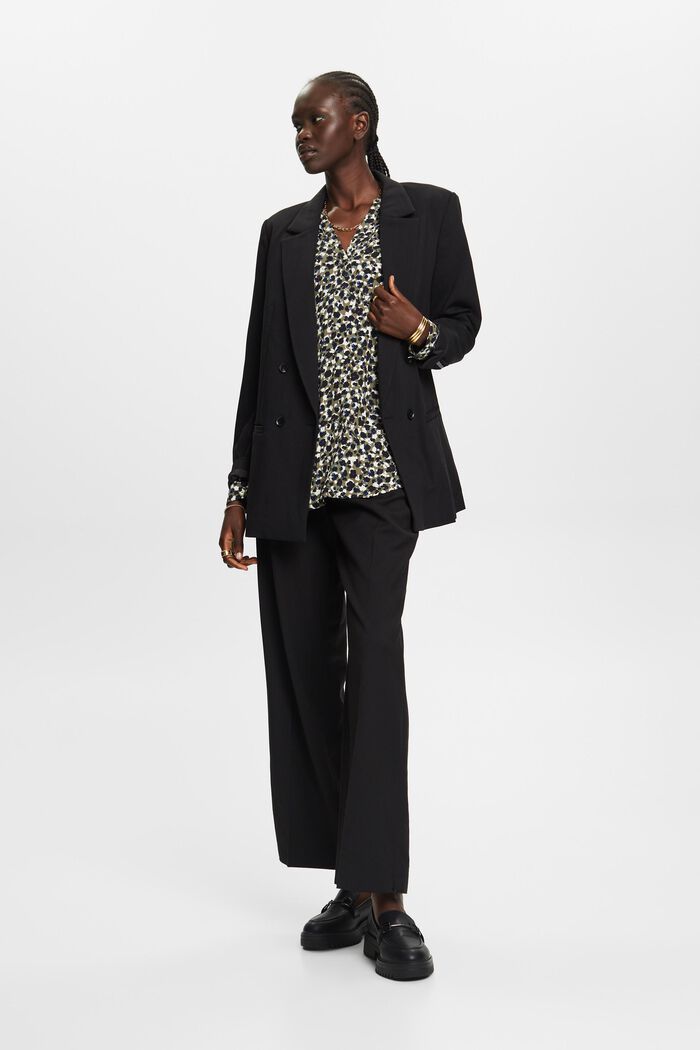 Bluse mit Muster, LENZING™ ECOVERO™