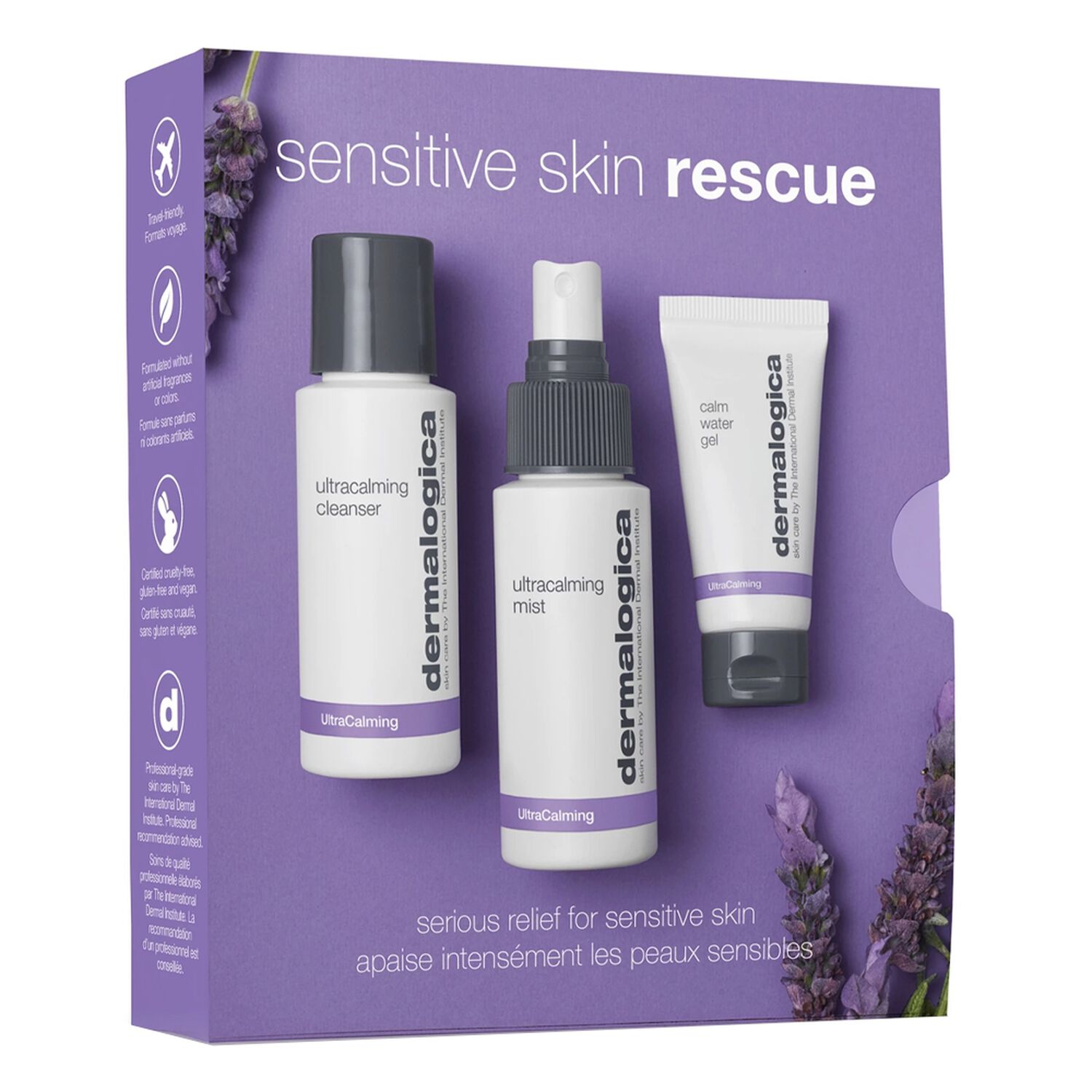 Dermalogica Sensitive Skin Rescue Coffret Réparateur - Peaux Sensibles - 3 Produits