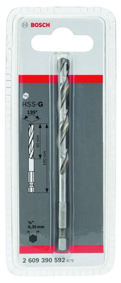 „Bosch Blue“ priedai 2609390592 Centravimo grąžtas HSS-G 100