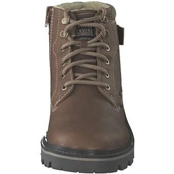 s.Oliver Schnürstiefelette in braun