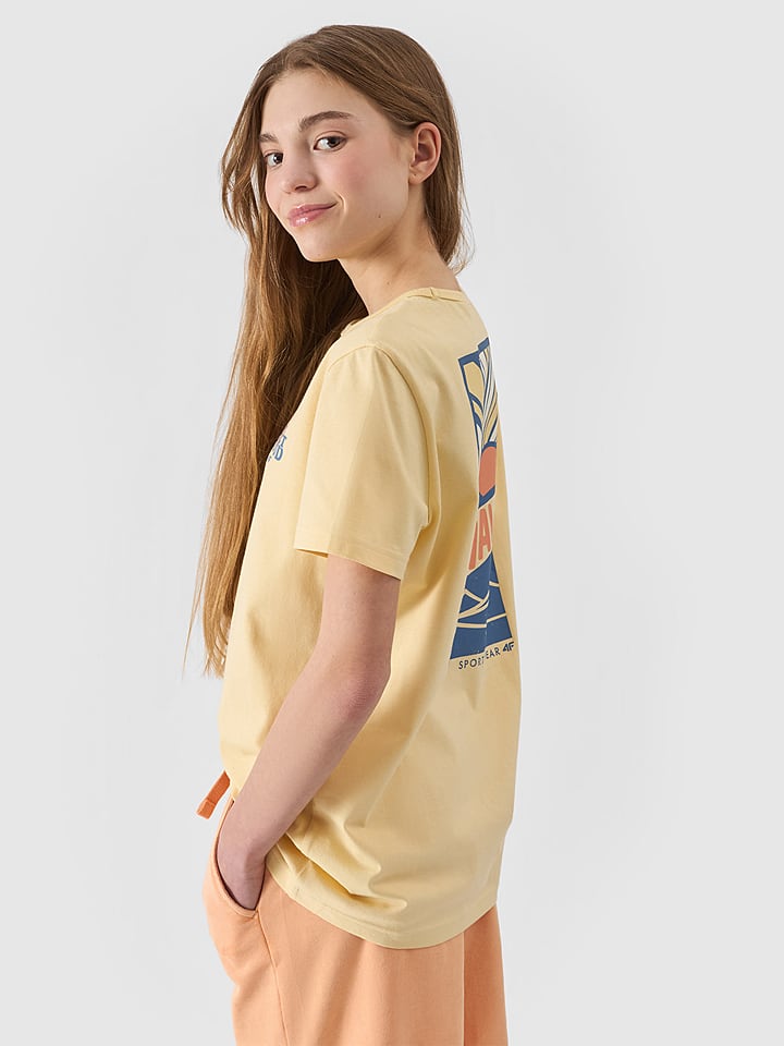4F Shirt in Gelb günstig kaufen