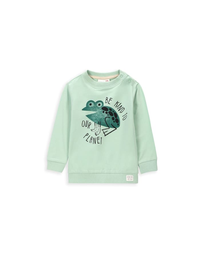 Coccodrillo T-shirt mit langen Ärmeln in in Minzfarbe günstig kaufen