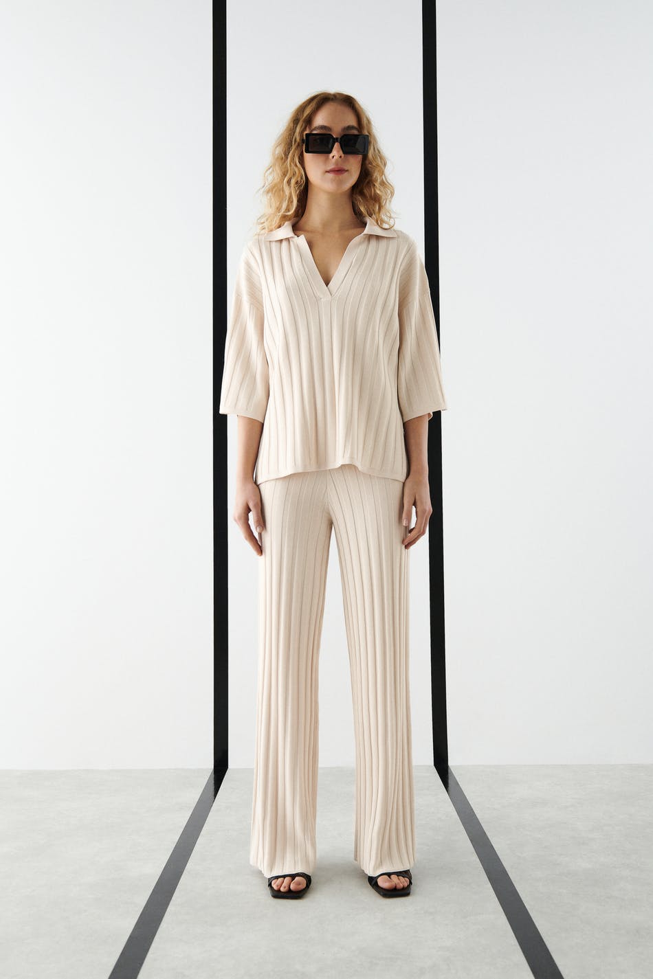 Naya knitted trousers