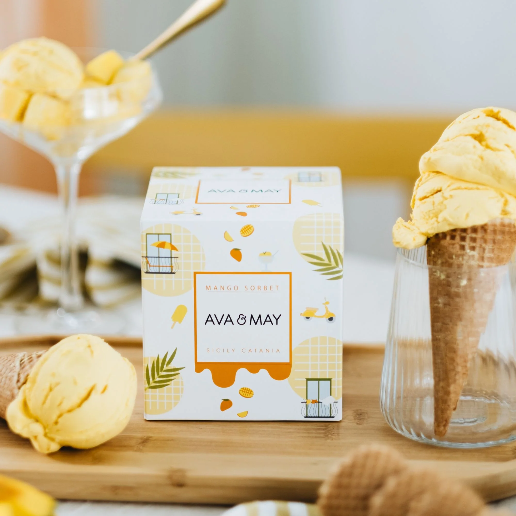 Mango Sorbet Candles - Scented Candle