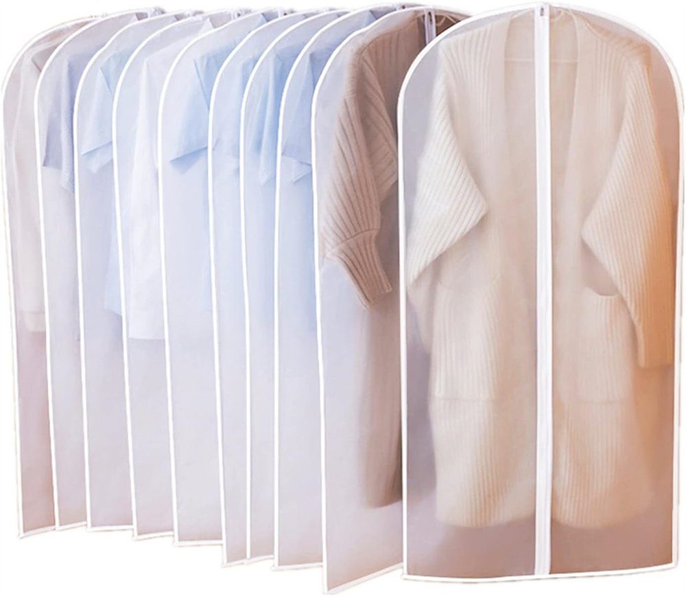 SOEKAVIA Kleiderschutzhülle Kleider Staubbeutel, hängende Kleiderhüllen, transparente Kleidersäcke (4, 4 St)