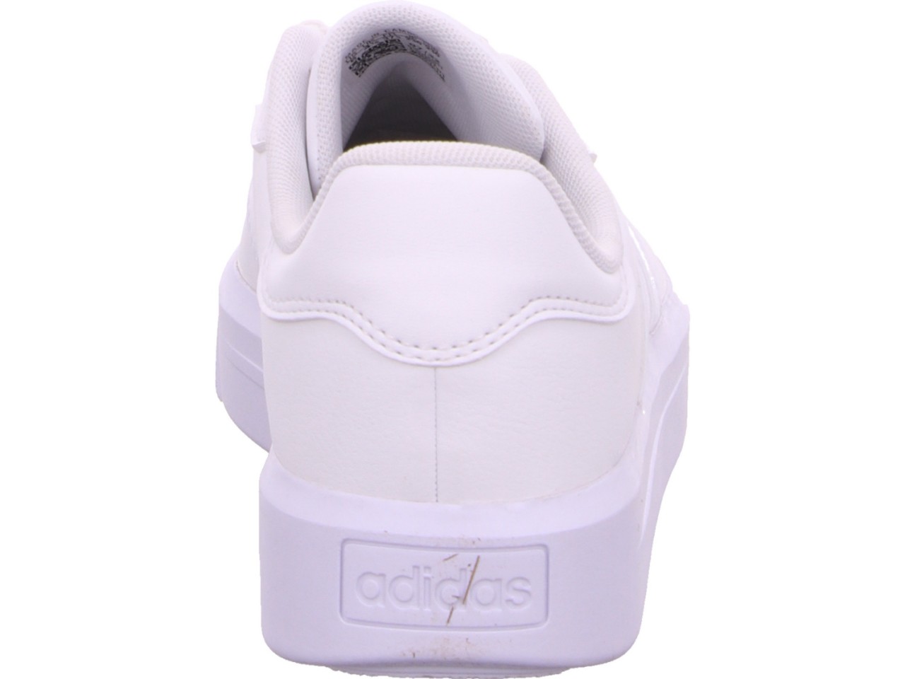 ADIDAS Freizeit Schnürer weiss Court Platform