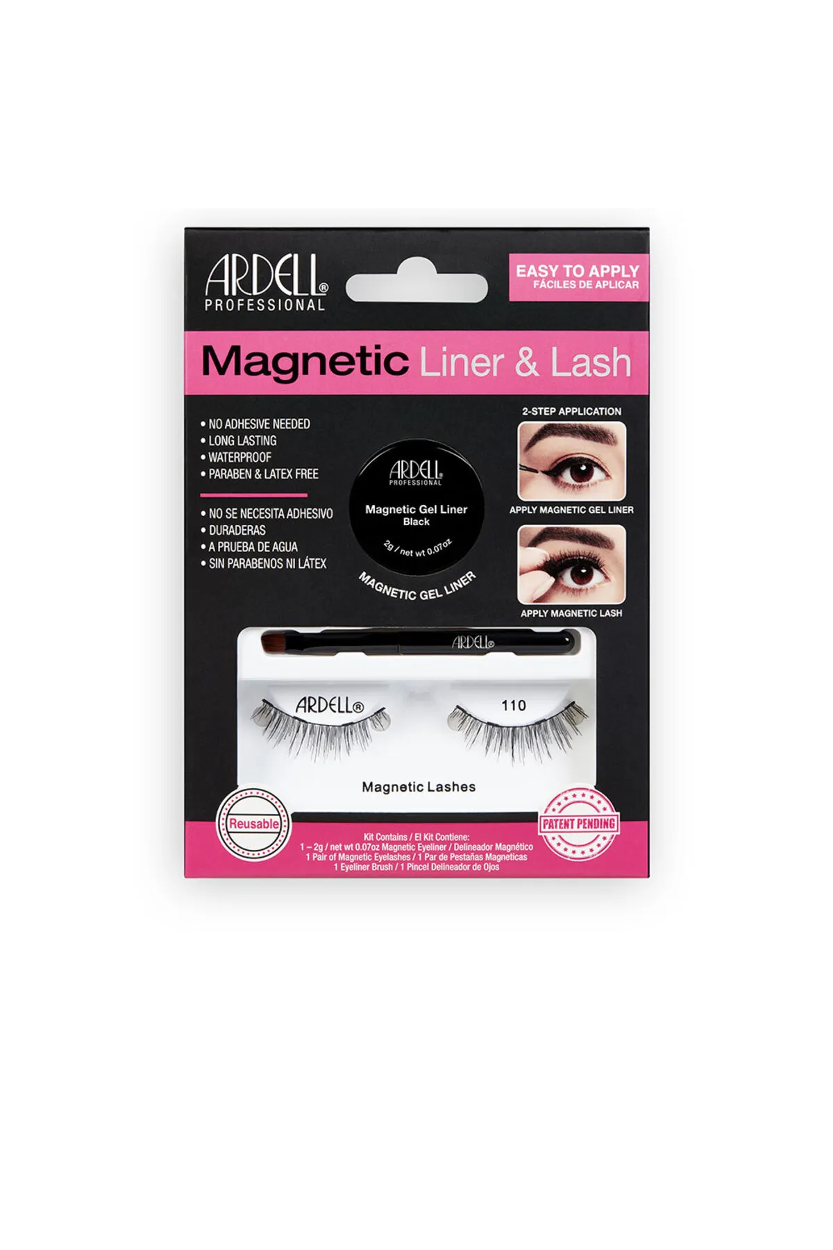 Ardell  Magnetischer Liner & Lash Nr. 110 Liner + Ardell 2 Wimpern