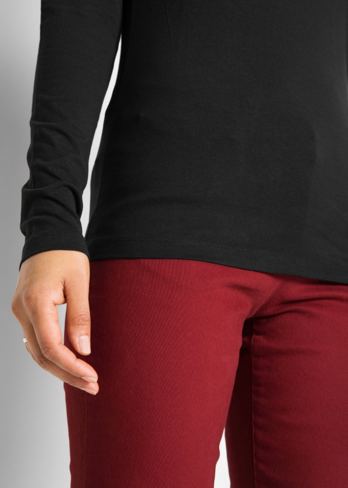 Stretch-Shirt, Langarm