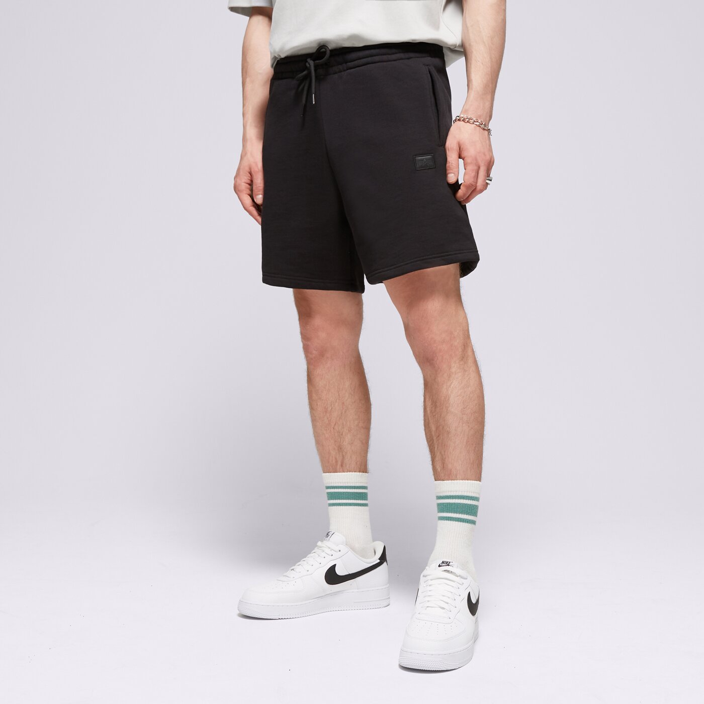 ALPHA INDUSTRIES SHORTS ALPHA ESSENTIALS RL SHORTS Schwarz