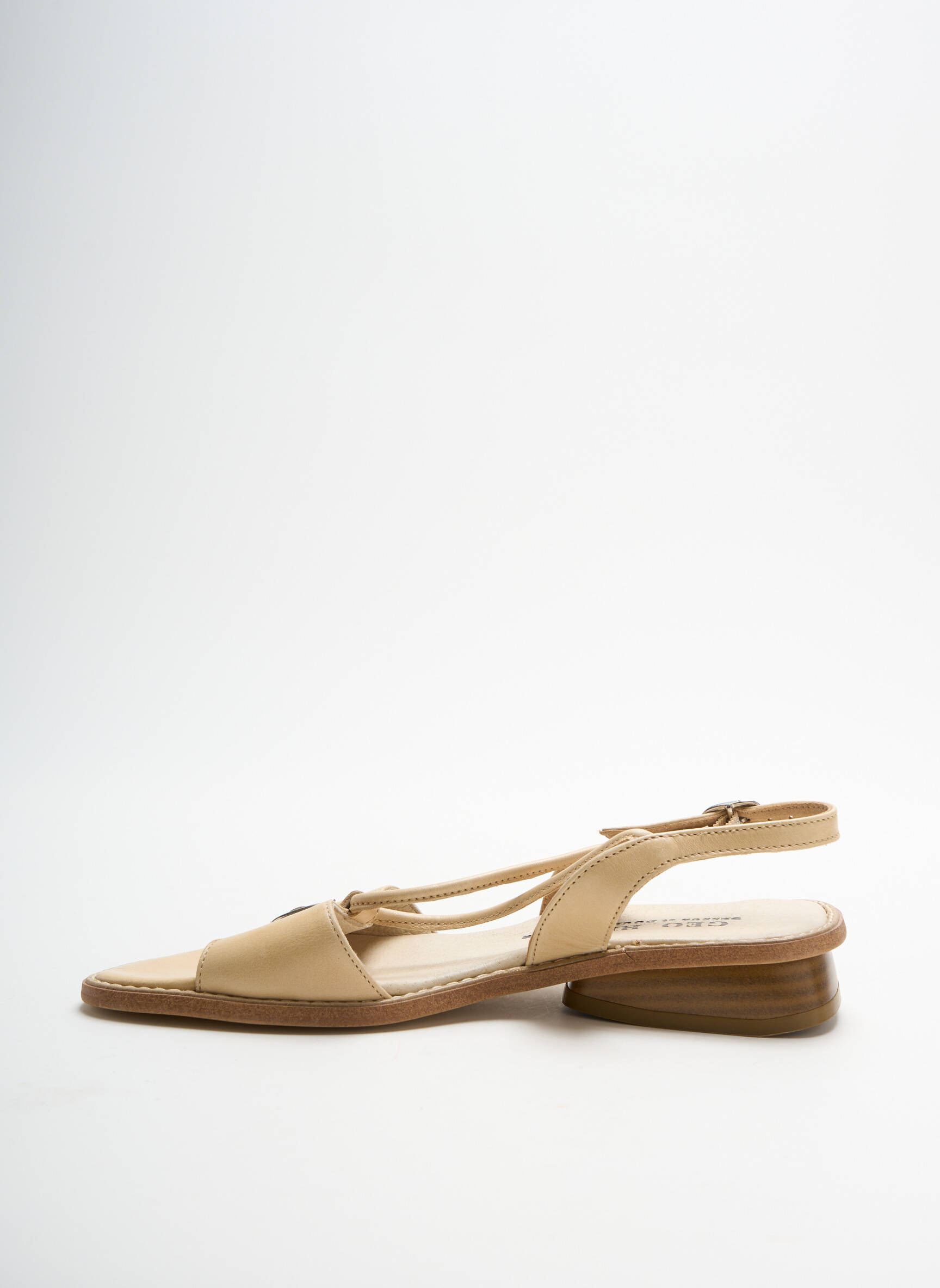 Geo Reino Sandales Nu Pieds Femme couleur beige