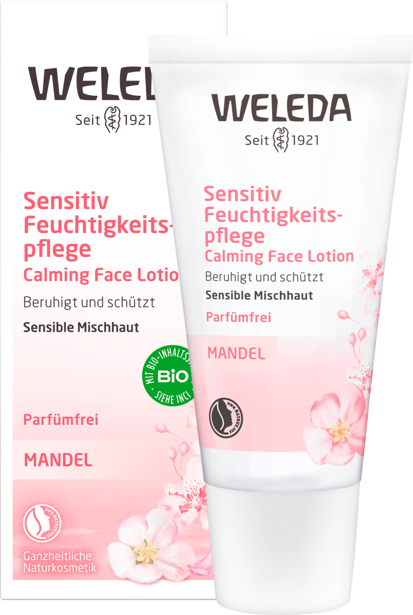 Feuchtigkeitscreme Mandel Sensitiv, 30 ml