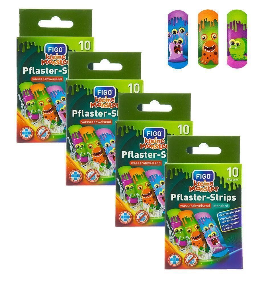 varivendo Fixierpflaster 100 Kunterbunte Kinderpflaster Pflaster Kinder Wundpflaster Kunterbunt