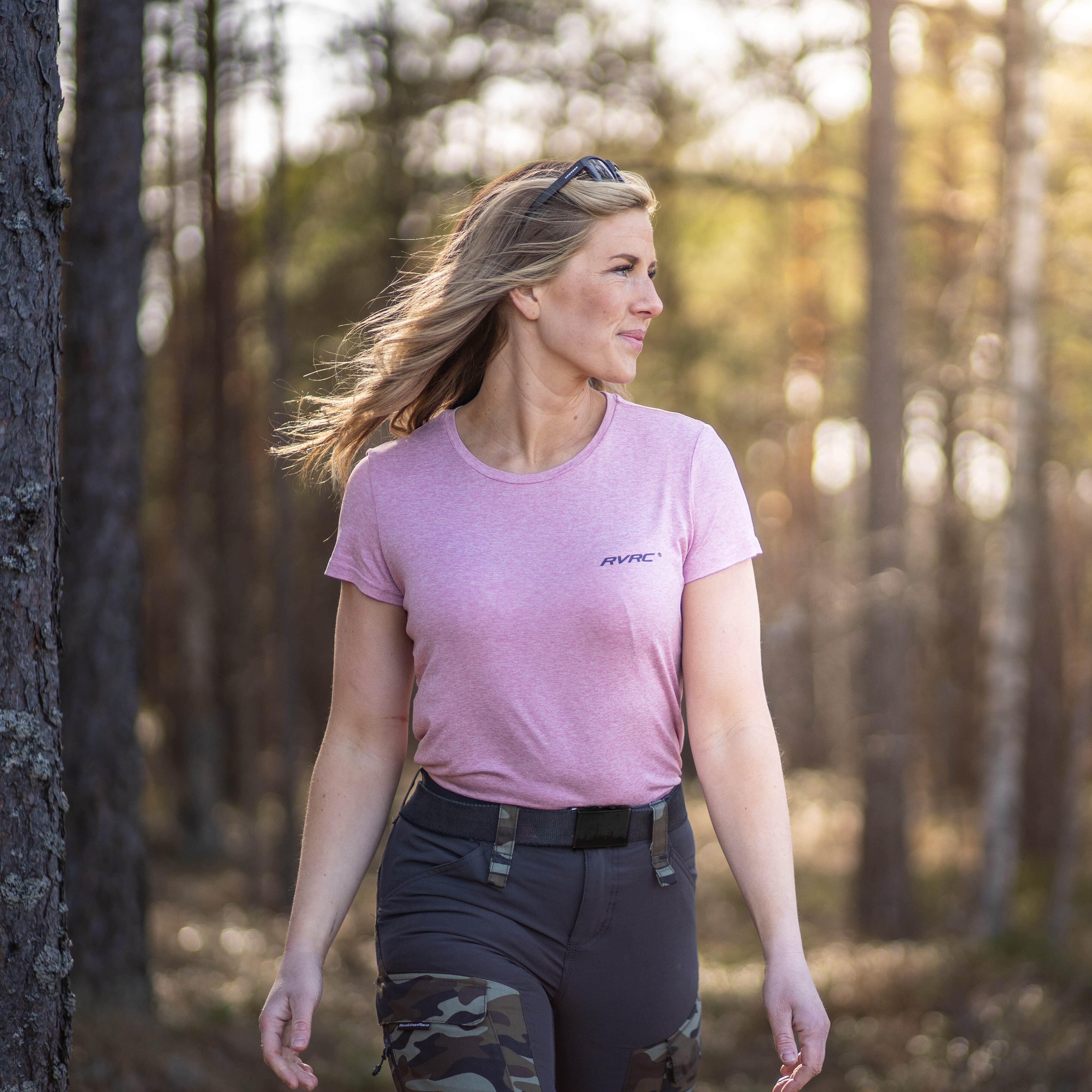 Vagabond Tee Femme Black Melange