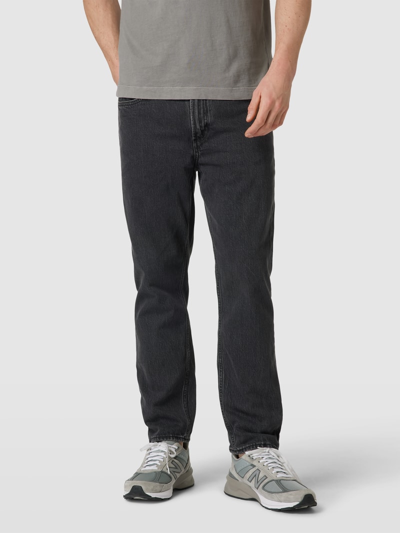 Jeans im 5-Pocket-Design Modell 'ben' in anthrazit