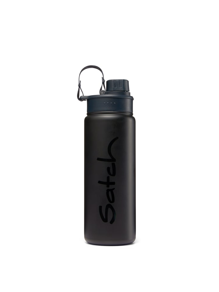 Satch Satch Thermo Edelstahl-Trinkflasche black steel günstig kaufen onesize