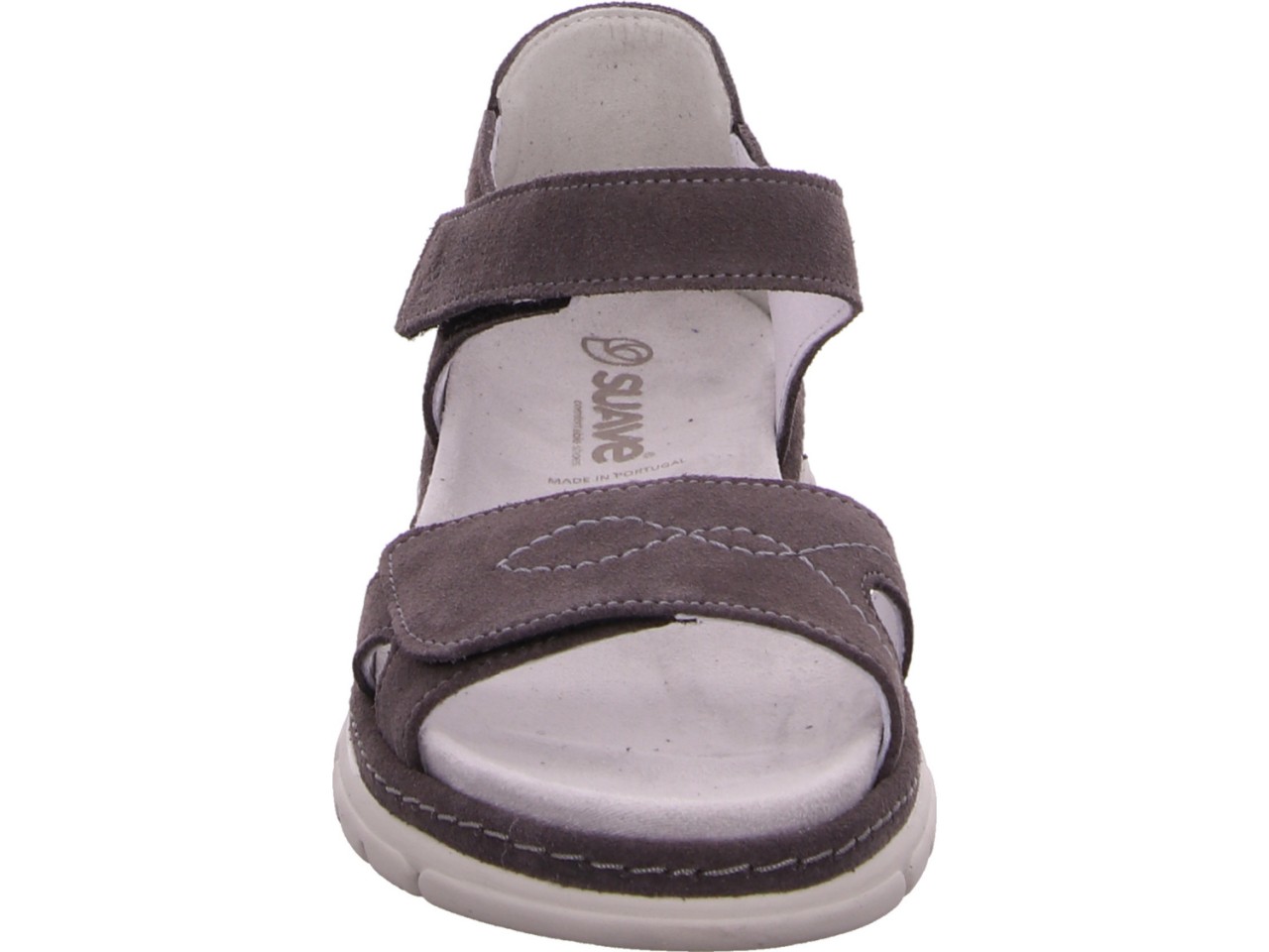 MANITU Komfort Sandalen grau