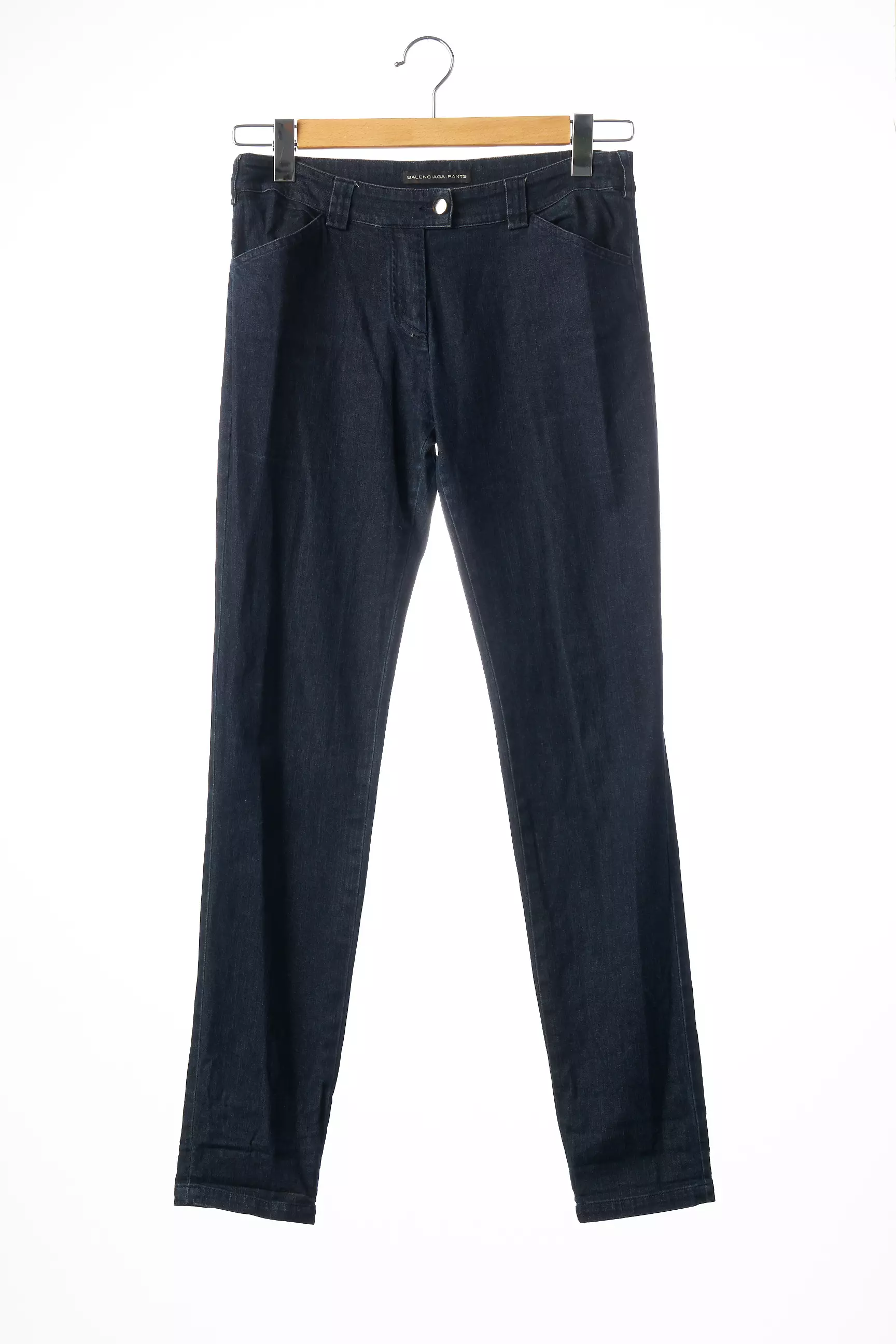 Balenciaga Pantalons Droits Femme couleur bleu
