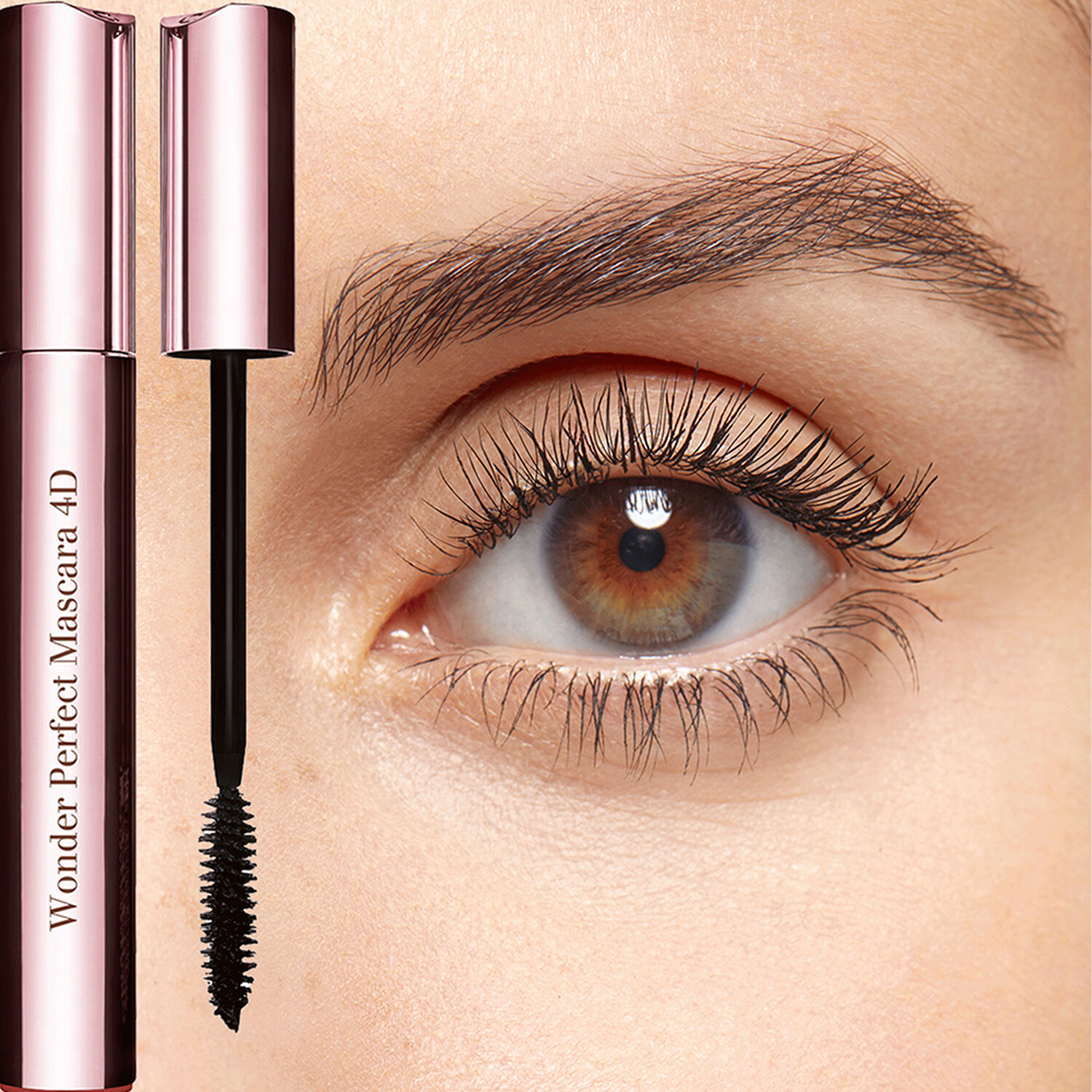 Clarins Mascara Wonder Perfect 4D Mascara haute définition volume, allongeant, recourbant