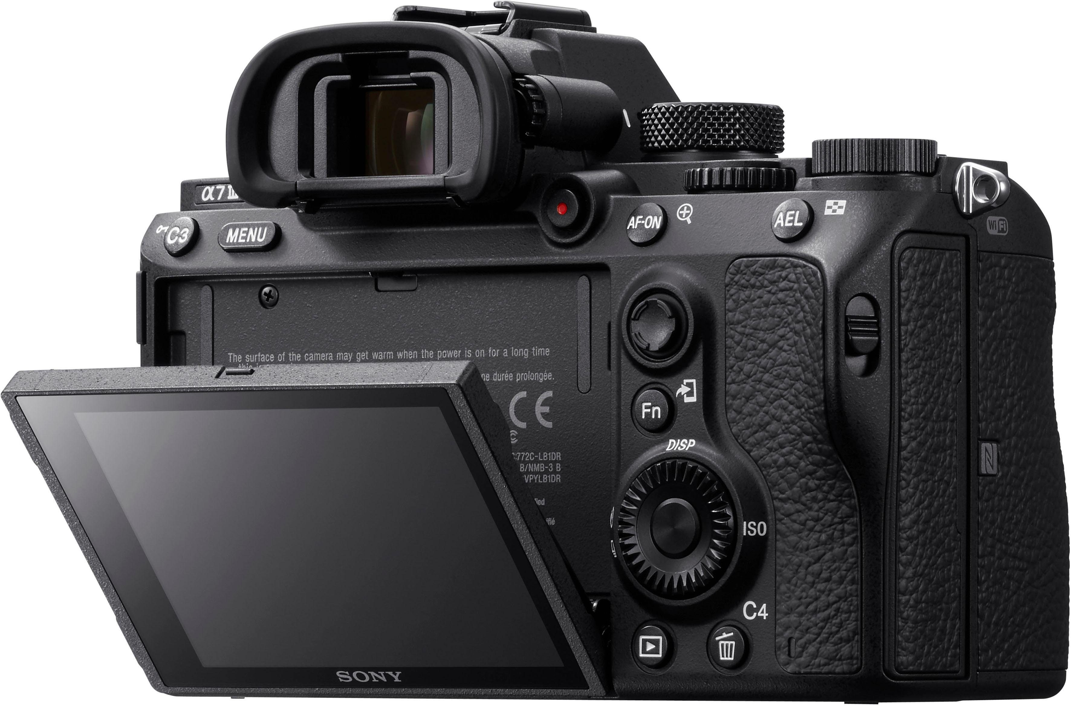 Sony ILCE-7M3B - Alpha 7 III E-Mount Systemkamera (24,2 MP, Exmor R CMOS Vollformatsensor, 2 Kartenslots, nur Gehäuse)