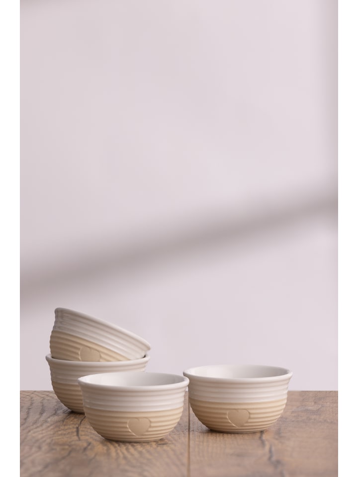 Mason Cash Rustic Charm, Herz Set aus vier kleinen Schalen günstig kaufen onesize