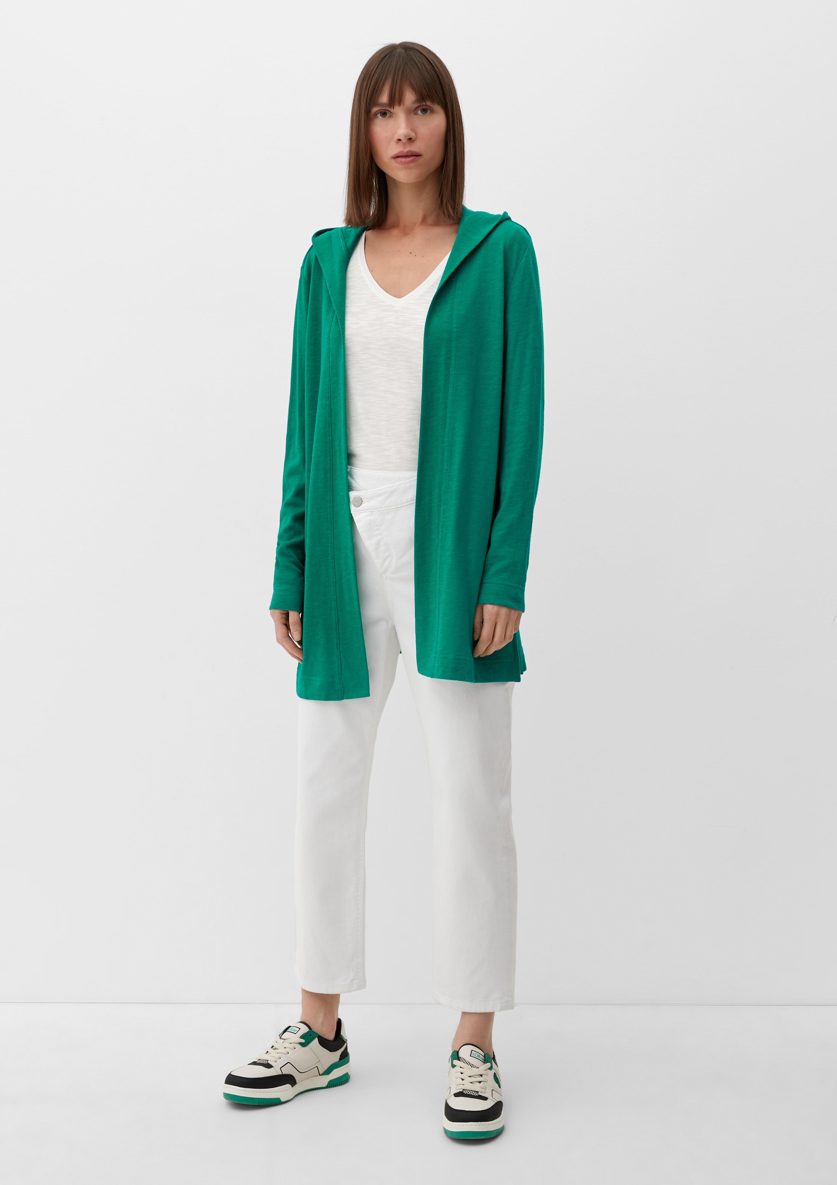 Long-Cardigan aus Viskosemix  2129612-7646