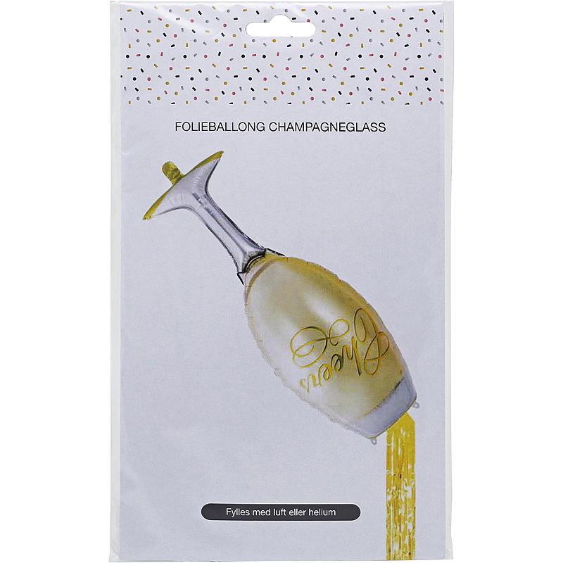 Giform Folieballong 88x30 cm m/pynt og tape