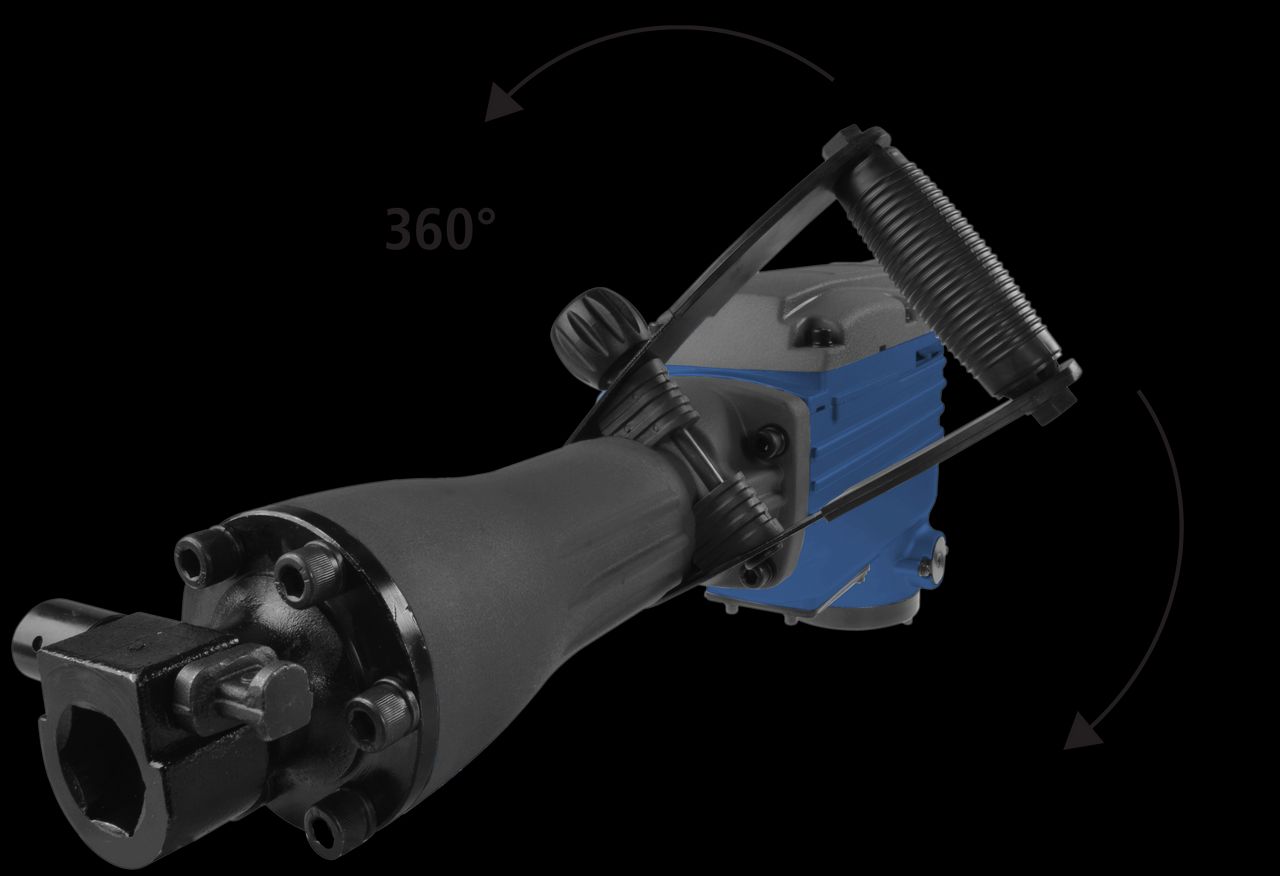 TECTOOL ABBRUCHHAMMER TDH 1700 [230V - EU] - 1700W, 2000 U/MIN, 50J, INKL. KOFFER U. MEIßEL