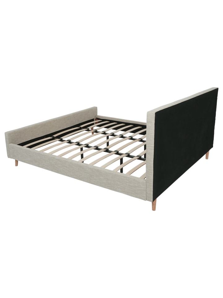 MCW Polsterbett J98 mit Lattenrost, 180x200cm creme-beige günstig kaufen onesize