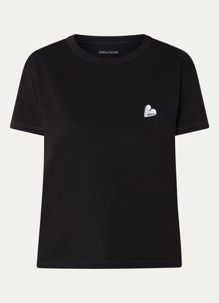 T-shirt Zadig&Voltaire Marta με κέντημα λογότυπου