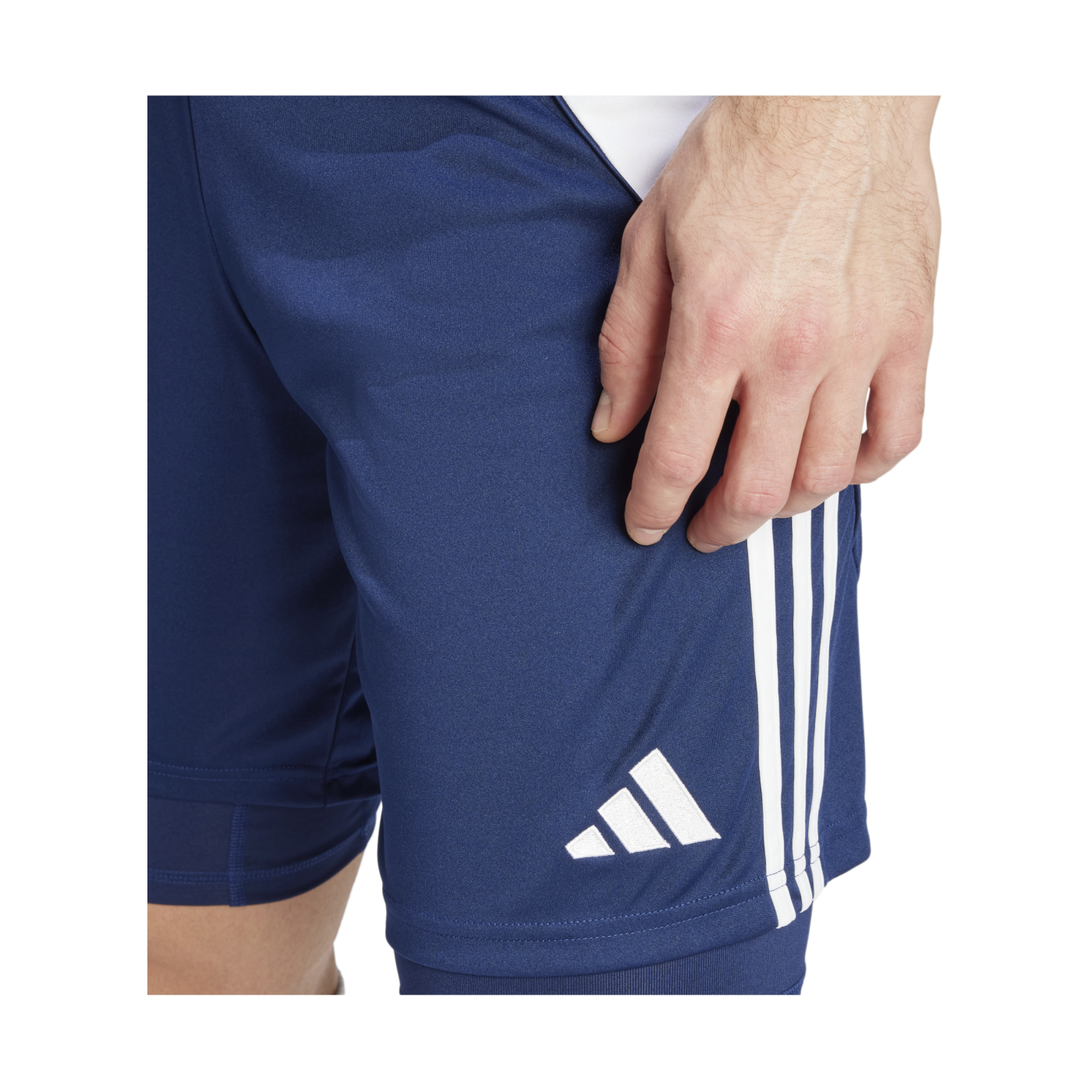 adidas Tiro 24 Training 2in1 Short Blau Weiss