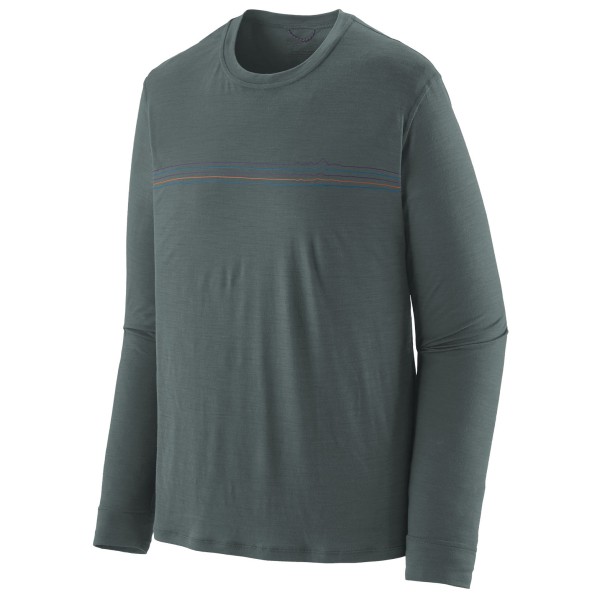 Patagonia - L/S Cap Cool Merino Graphic Shirt - Merinoshirt
