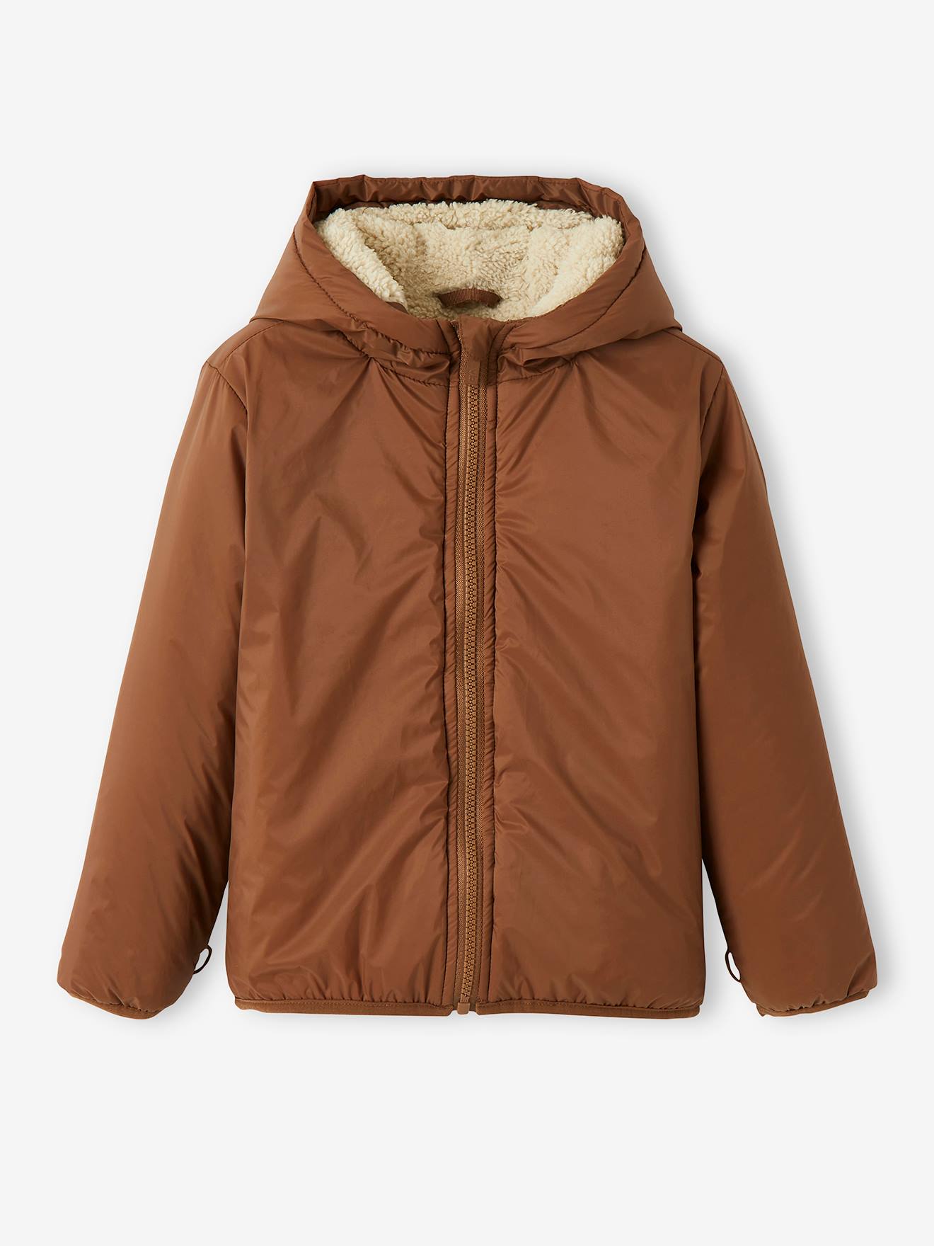 Vertbaudet Jungen 3-in-1-Jacke mit Recycling-Polyester - braun